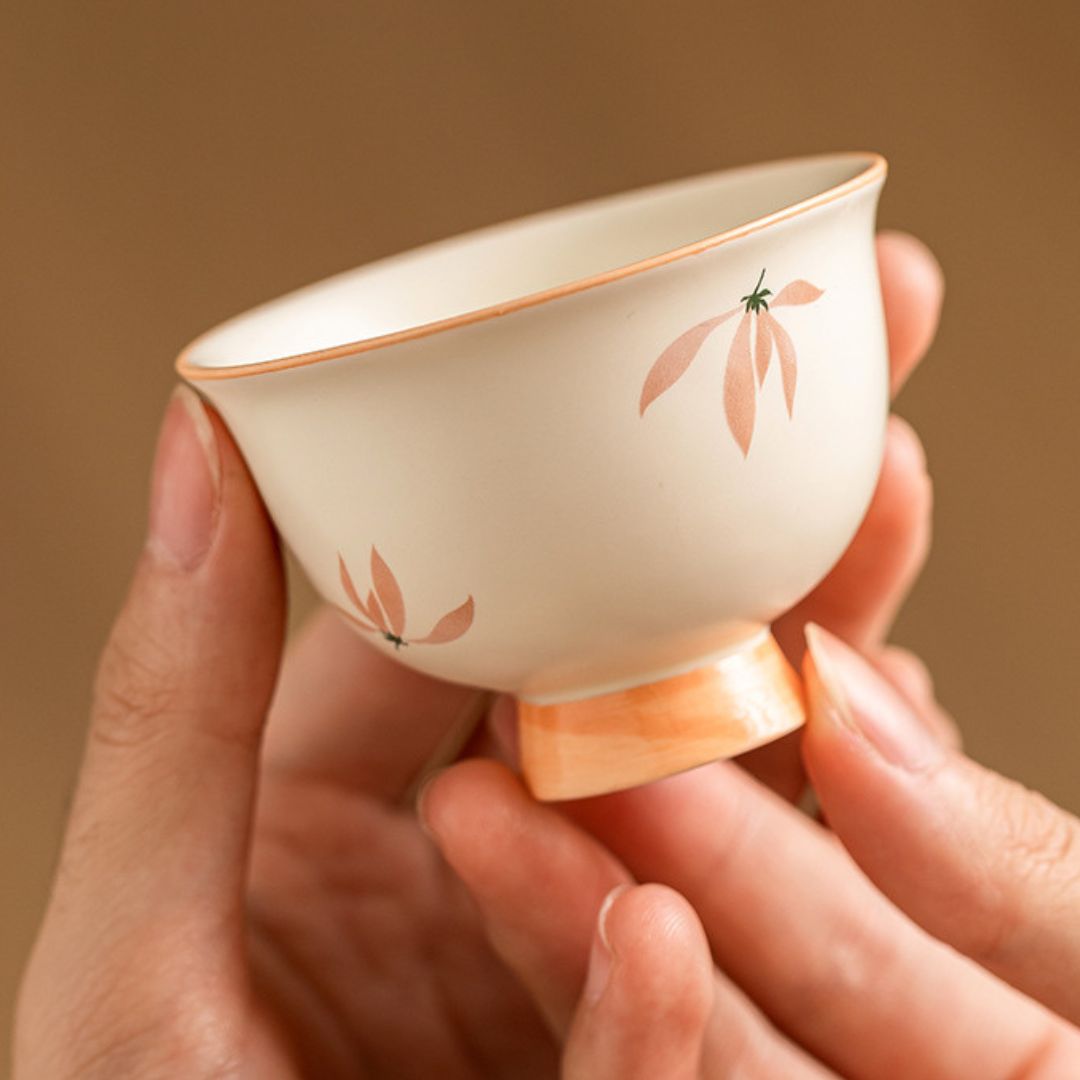 Orchid Serenity Tea Cup