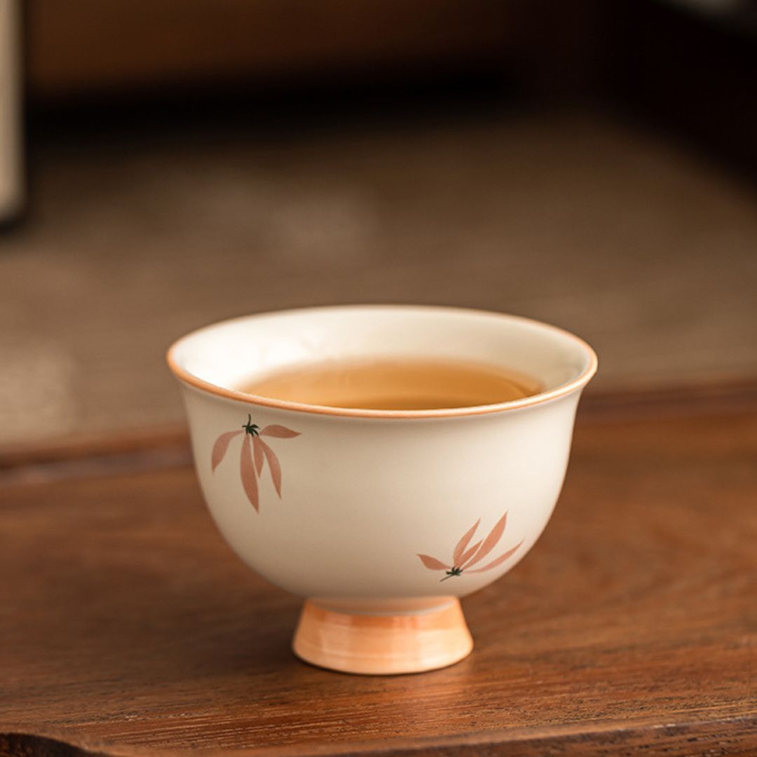 Orchid Serenity Tea Cup