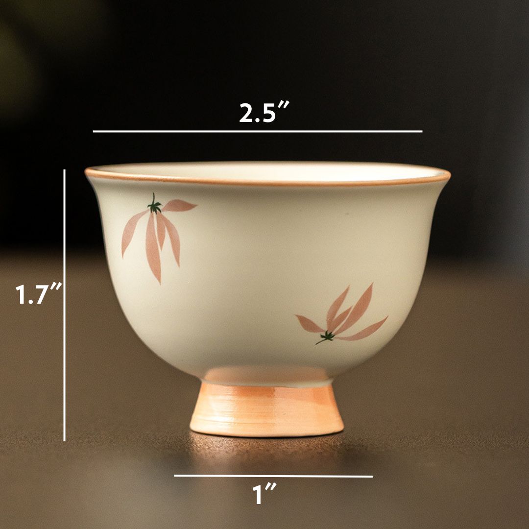 Orchid Serenity Tea Cup