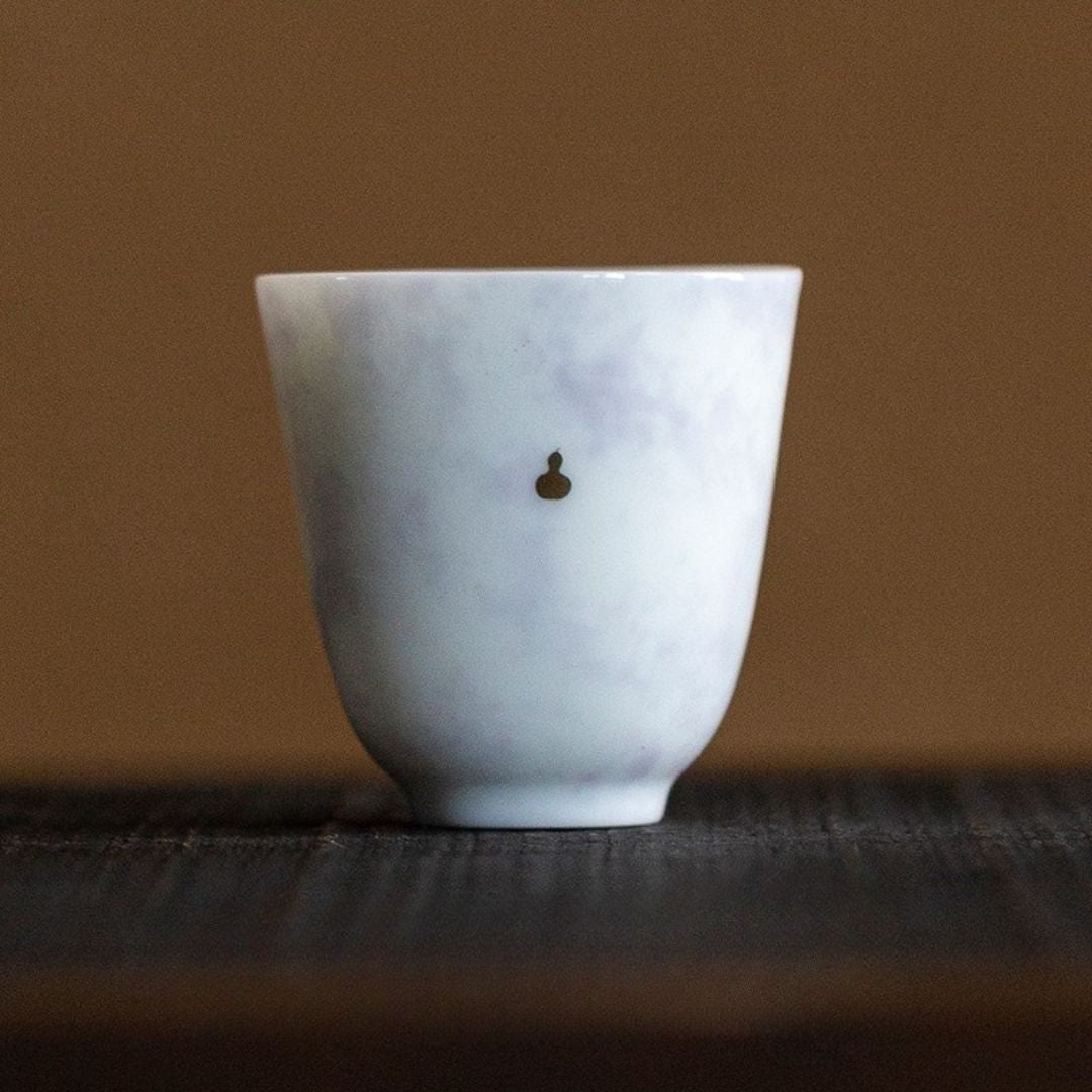 Cloud Whisper Ceramic Cup - Light purple