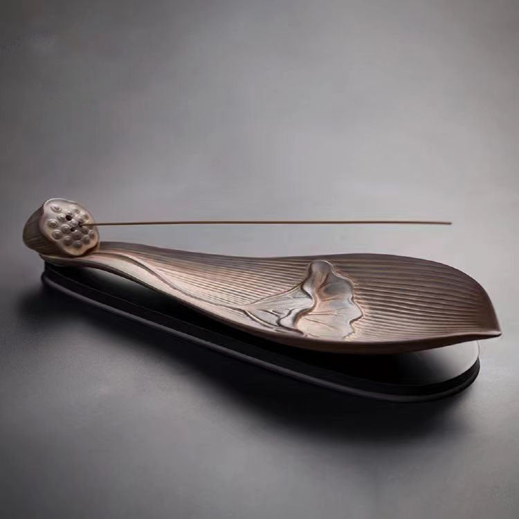 Lotus Leaf Incense Holder