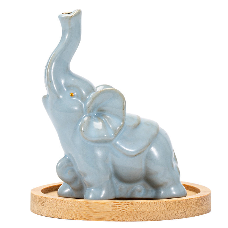 Tranquility Elephant Incense Holder