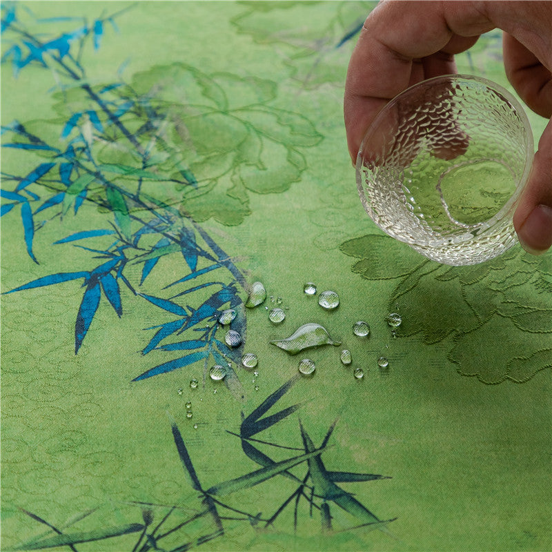 Chinese Bamboo Double-Sided Tea Mat
