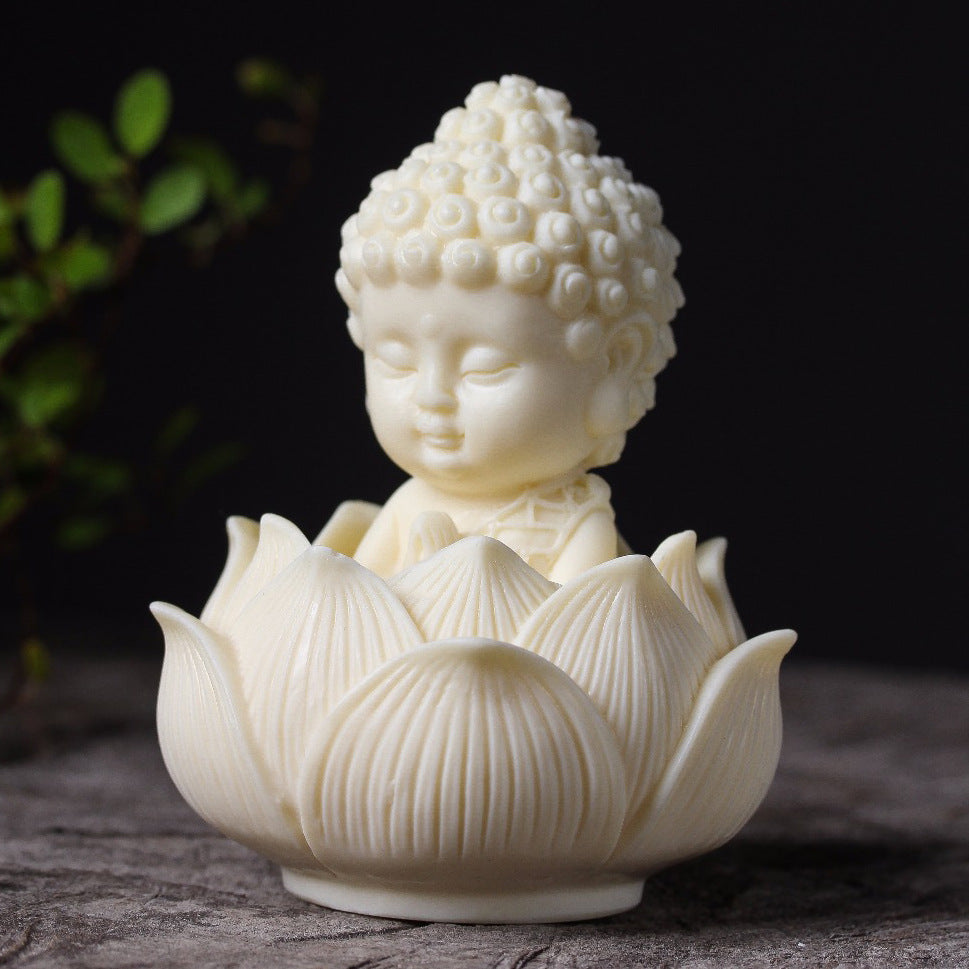 Lotus Serenity – Baby Buddha Figurine