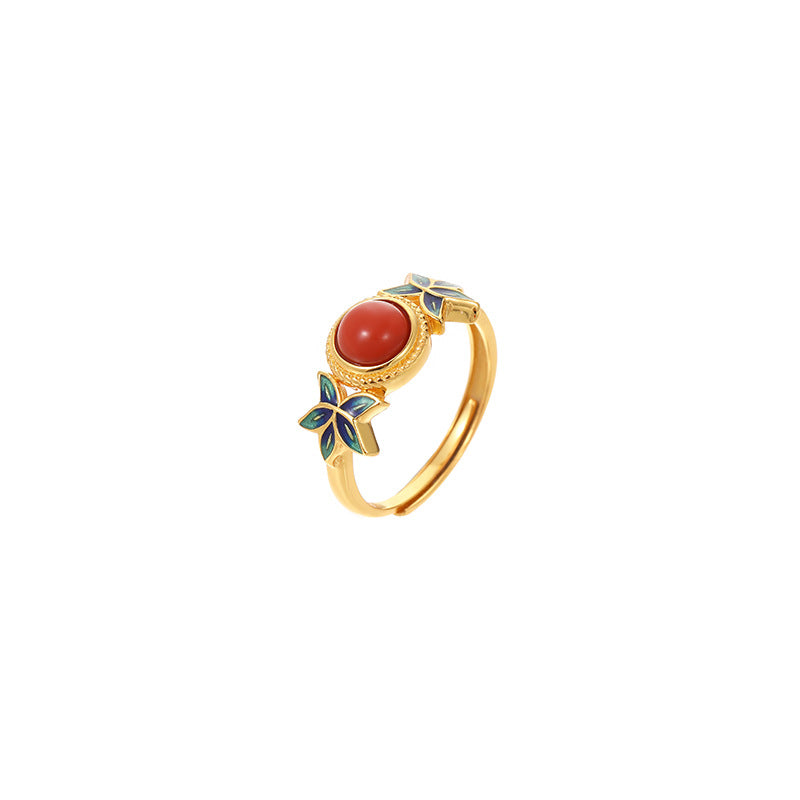 Ember Blossom Ring