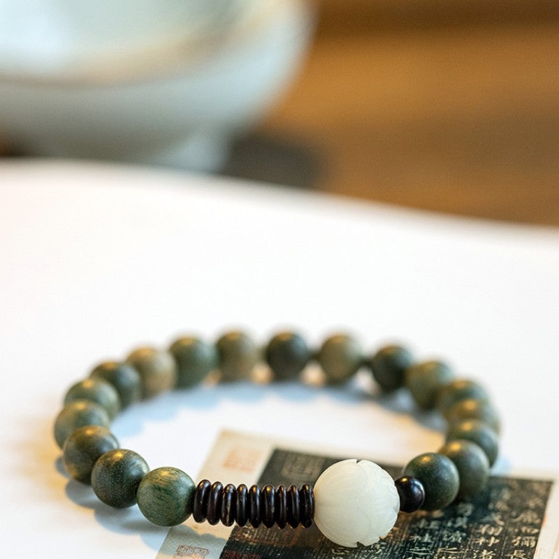 Bodhi Lotus Mala Bracelet