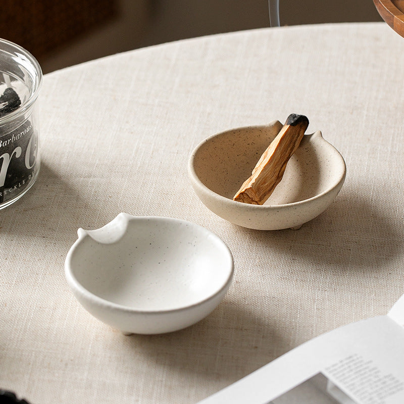 Minimalist Ceramic Palo Santo Tray