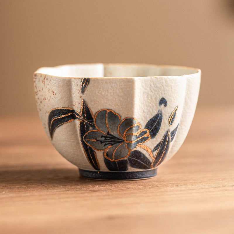 Hand-Painted Lily Petal Cup