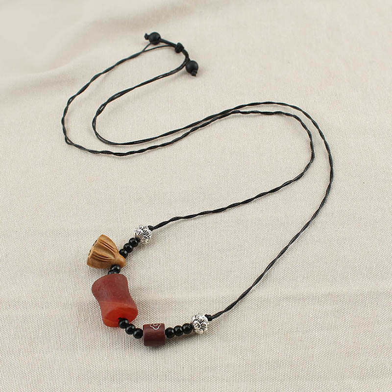 Lotus Seed Stillness Necklace