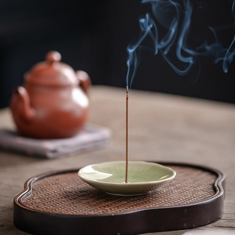 Sacred Leaf Incense Holder