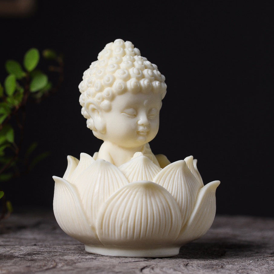 Lotus Serenity – Baby Buddha Figurine