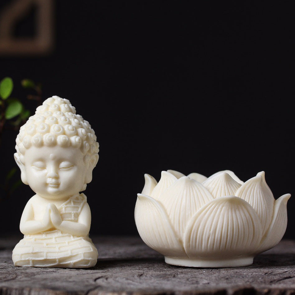 Lotus Serenity – Baby Buddha Figurine