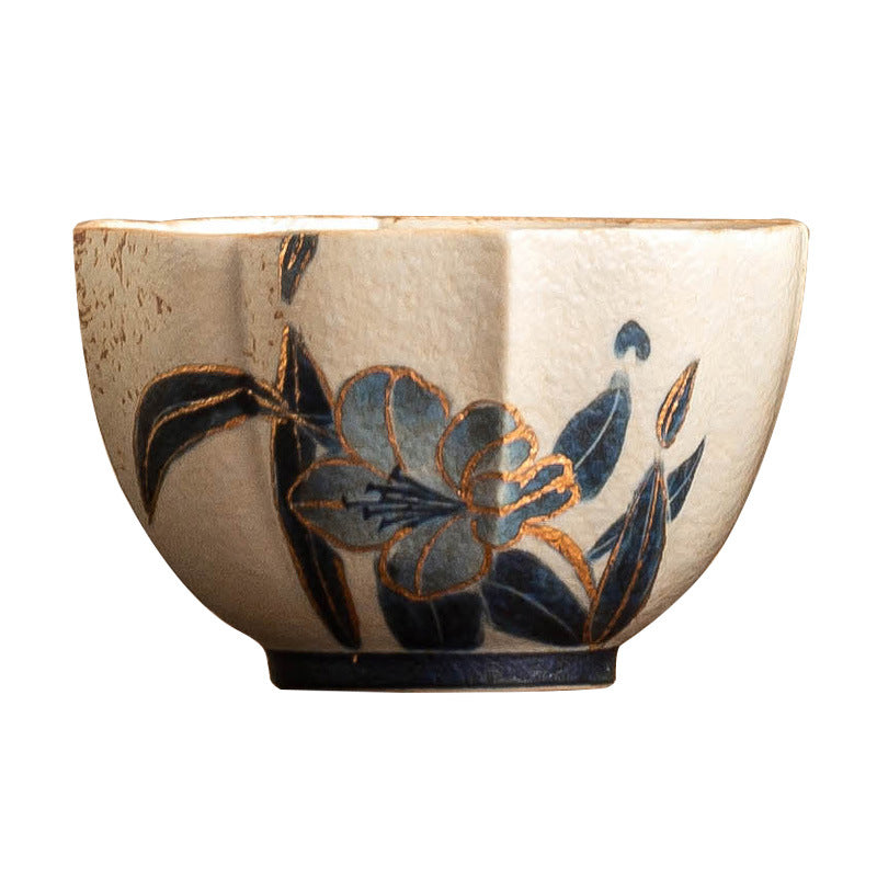 Hand-Painted Lily Petal Cup